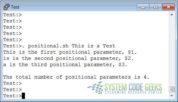 An Example of an invalid Environment Variable Name