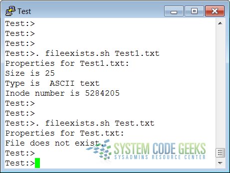 An If-Then-Else Example about checking files