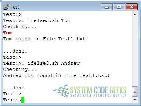 Another If-Then-Else Example about searching files